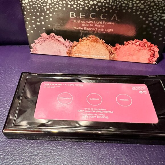 BECCA Blushed With Light Palette Blush Trio Limited Edition - Picture 6 of 7